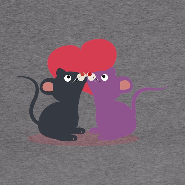 Mice in love by dddesign